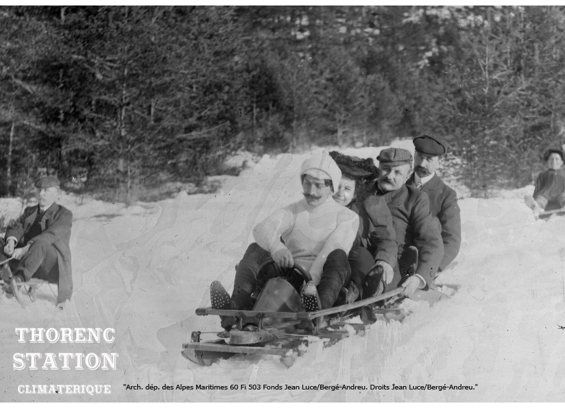 Pratique du Bobsleigh à Thorenc
