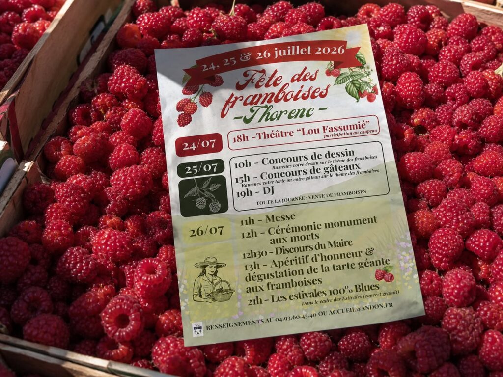 Fête des framboises Thorenc 2026